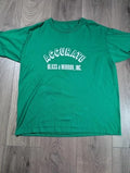 Vintage Green Accurate Glass & Mirror Graphic Tee L