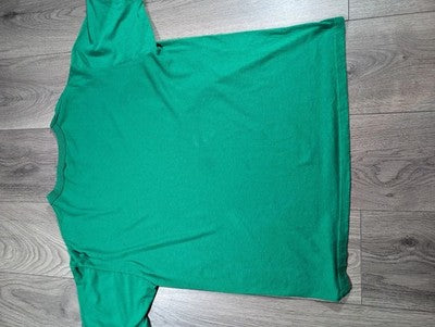 Vintage Green Accurate Glass & Mirror Graphic Tee L