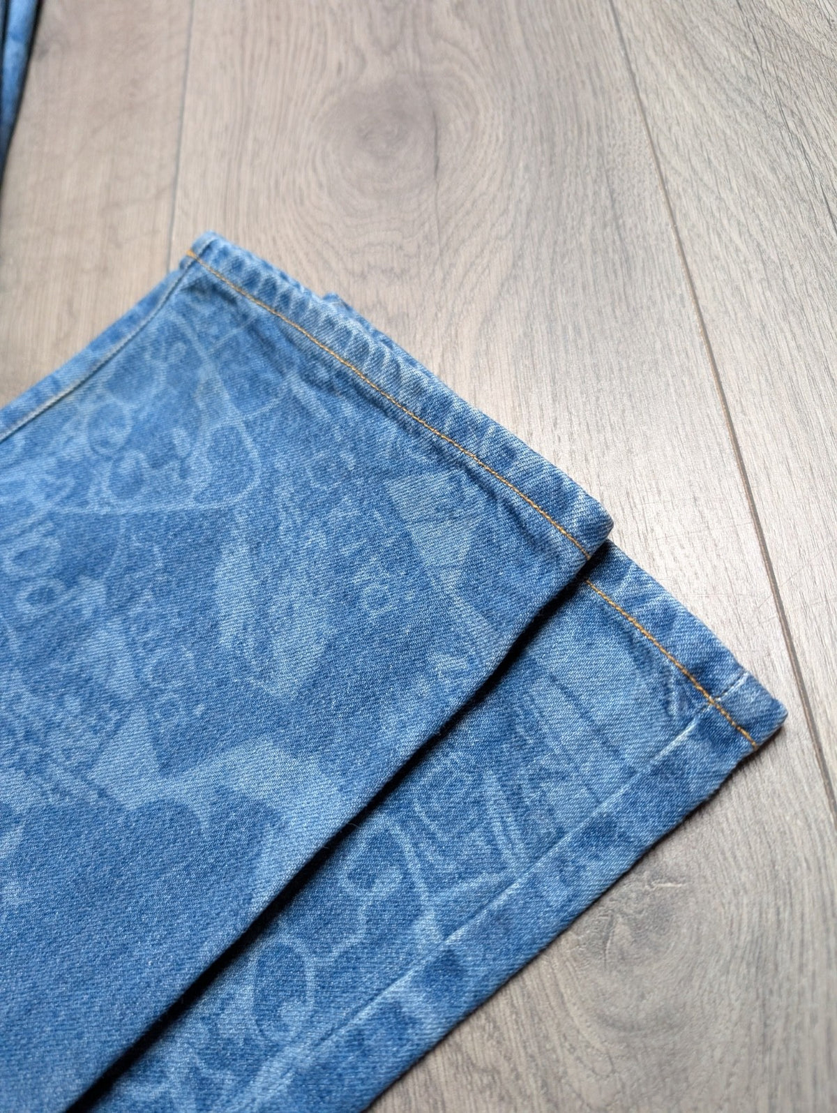 Palace Sticker Pack Denim Jeans W32 Skate Streetwear Blue Mens Genuine